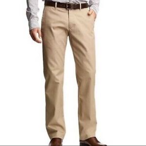 Gap Tailored Relaxed Khaki Chino Pants